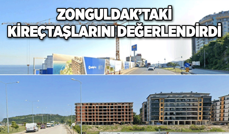Zonguldak’taki kireçtaşlarını değerlendirdi