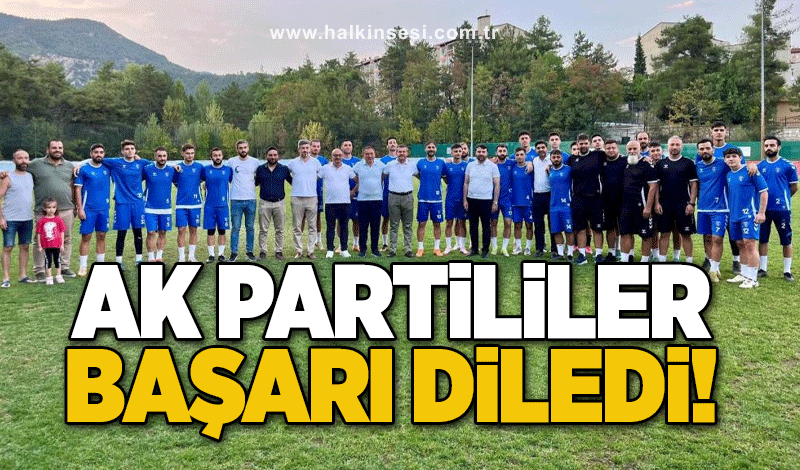 AK Partililer Karabük İdman Yurdu'na başarılar diledi