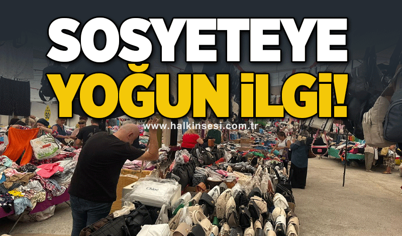 Sosyeteye yoğun ilgi