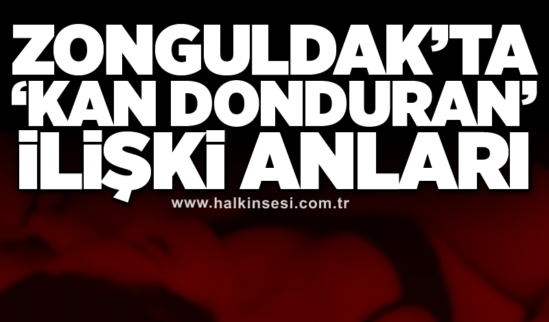 Zonguldak sahilinde ‘kan donduran’ ilişki anları