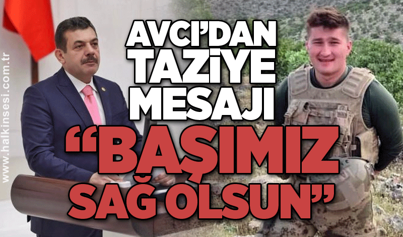 Vekil Avcı: Milletimizin başı sağ olsun