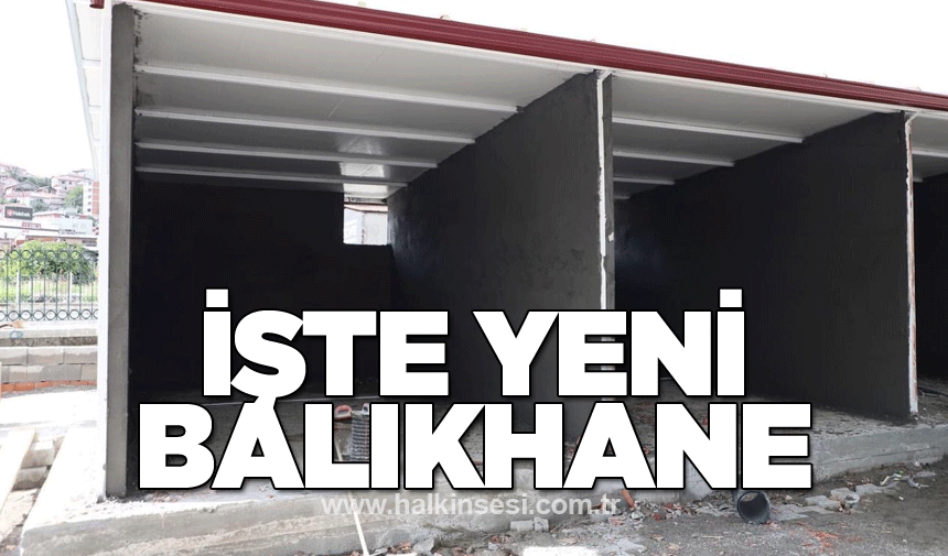 İşte yeni balıkhane