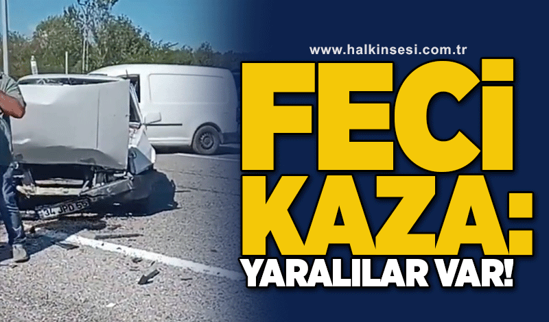 Perşembe yolunda kaza!