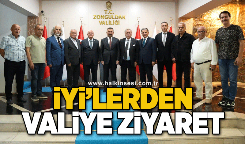 İYİ’lerden Valiye ziyaret