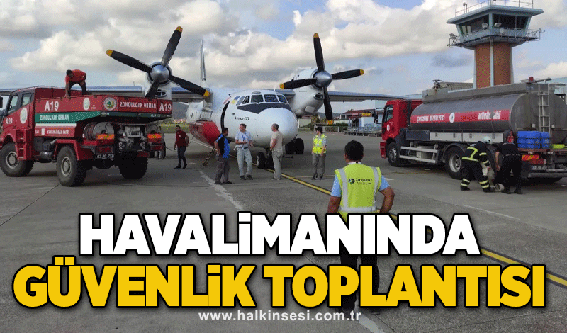 Havalimanında güvenlik toplantısı