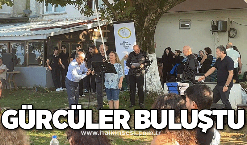 Gürcüler buluştu