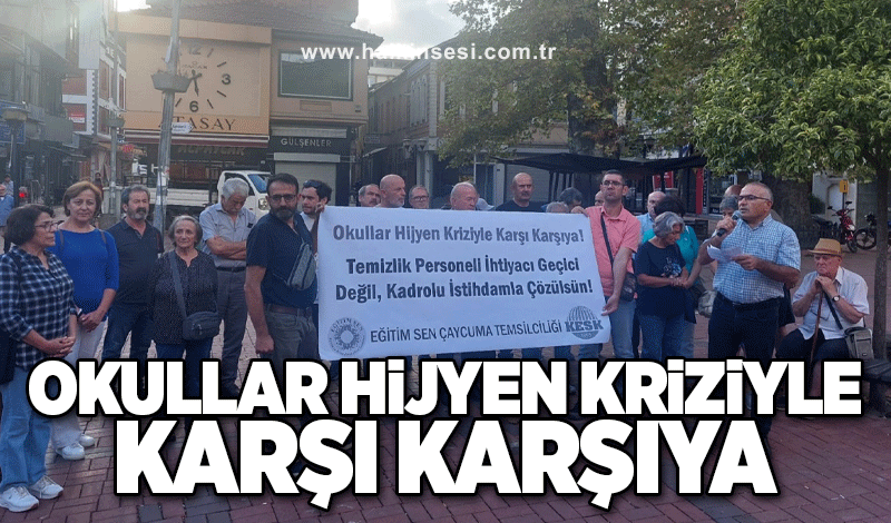 Eğitim Sen: Okullar hijyen kriziyle karşı karşıya