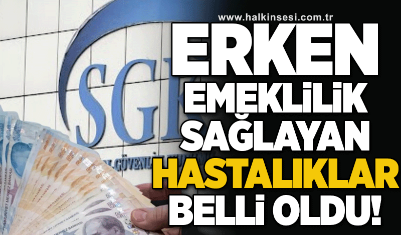 Erken Emeklilik Sağlayan Hastalıklar Belli Oldu