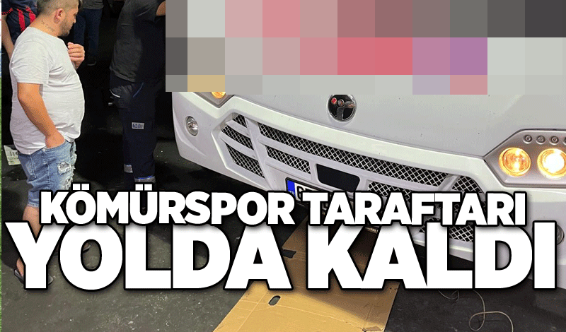 Taraftar yolda kaldı..