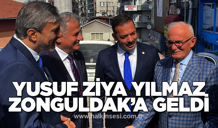 Yusuf Ziya Yılmaz, Zonguldak’a geldi