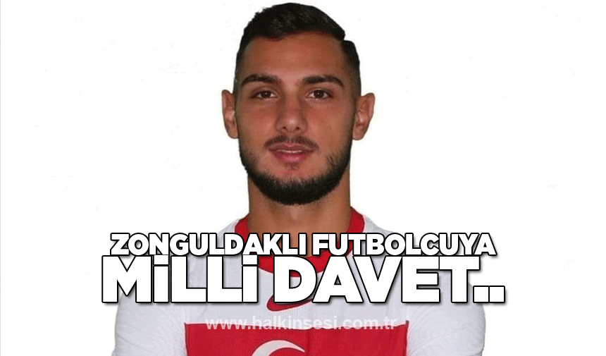 Zonguldaklı futbolcu Ahmet Kutucu’ya Milli davet..