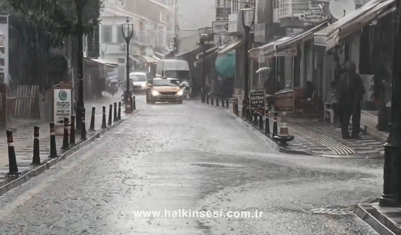 Bartın’da sağanak yağış devam ediyor