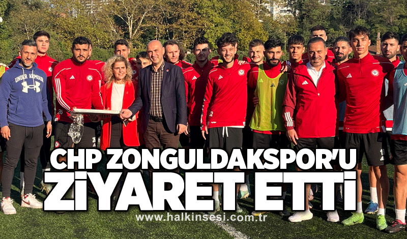 CHP Zonguldakspor'u ziyaret etti