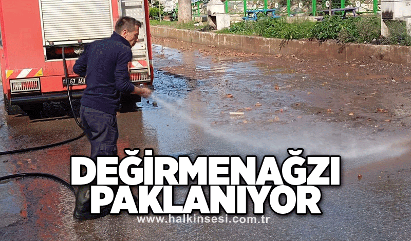 Değirmenağzı paklanıyor