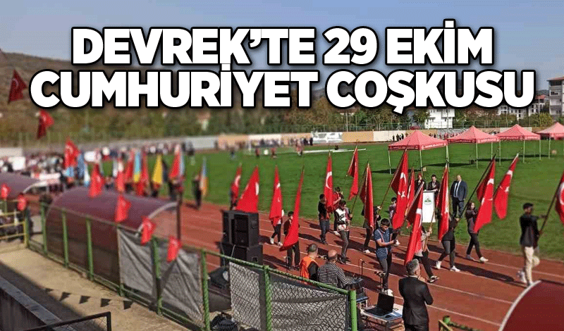 Devrek’te 29 Ekim Cumhuriyet coşkusu