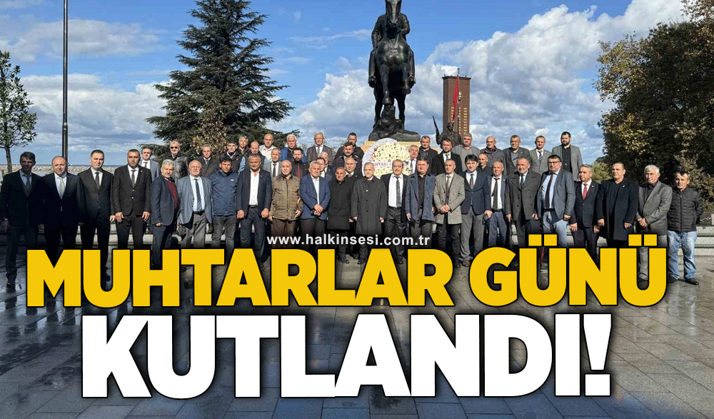 Muhtarlar günü kutlandı