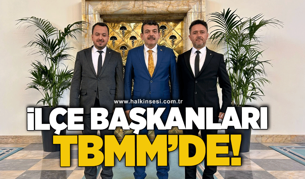 İlçe başkanları TBMM’de