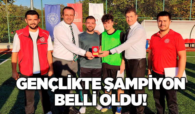 Gençlikte şampiyon belli oldu!