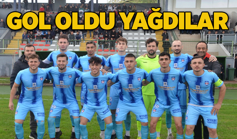 Gol oldu yağdılar