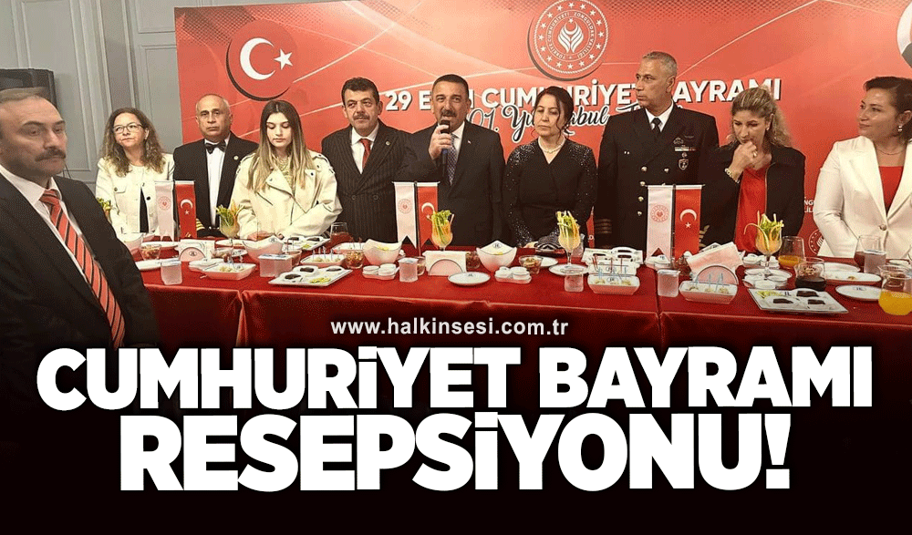 Cumhuriyet Bayramı resepsiyonu