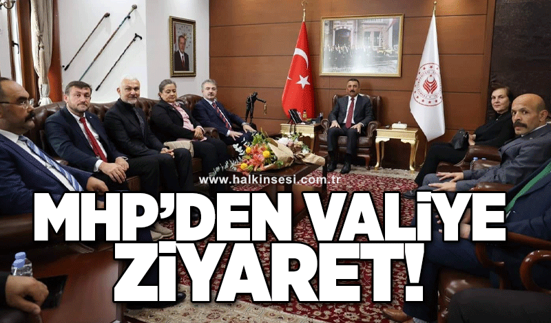 MHP’den Valiye ziyaret