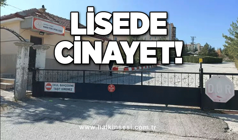 Lisede dehşet! Arkadaşını tabancayla vurarak öldürdü