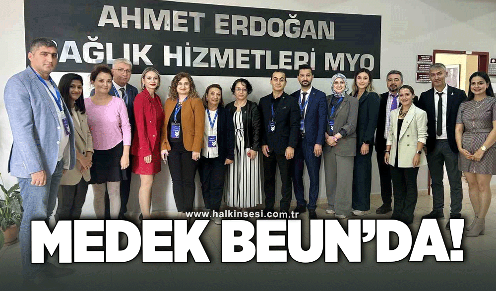 MEDEK, BEUN’da saha ziyaretlerini tamamladı