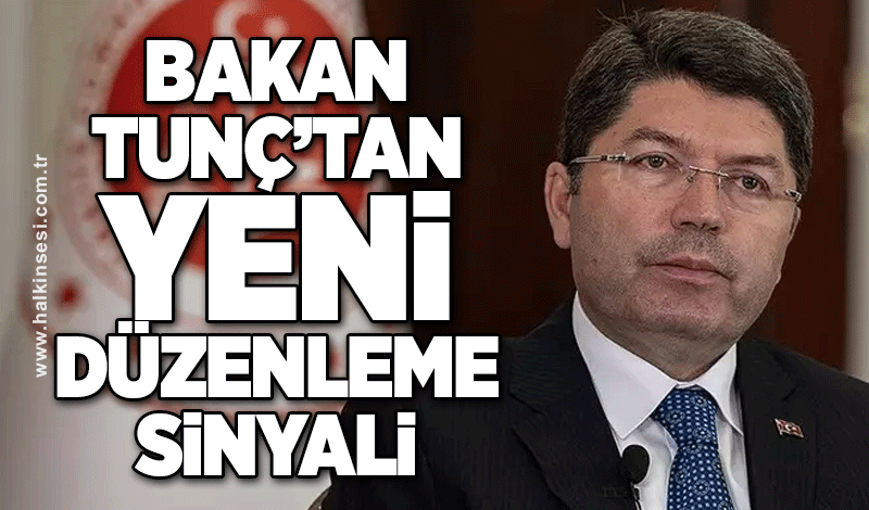 Adalet Bakanı Tunç'tan 'iyi hal indirimi' açıklaması!