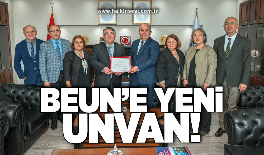 BEUN'e Yeni unvan