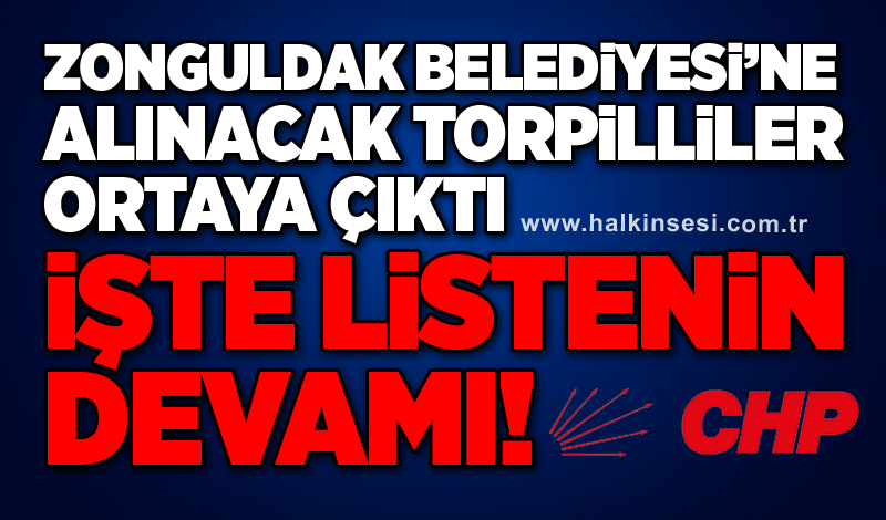 Zonguldak Belediyesi’ne alınacak torpilliler ortaya çıktı! İşte listenin devamı!