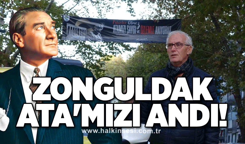 Ata'mızı andık!