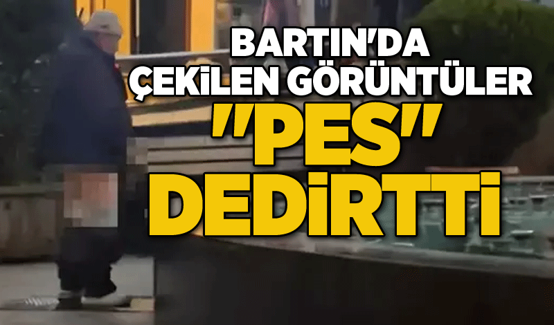 Bartın'da çekilen görüntüler "pes" dedirtti