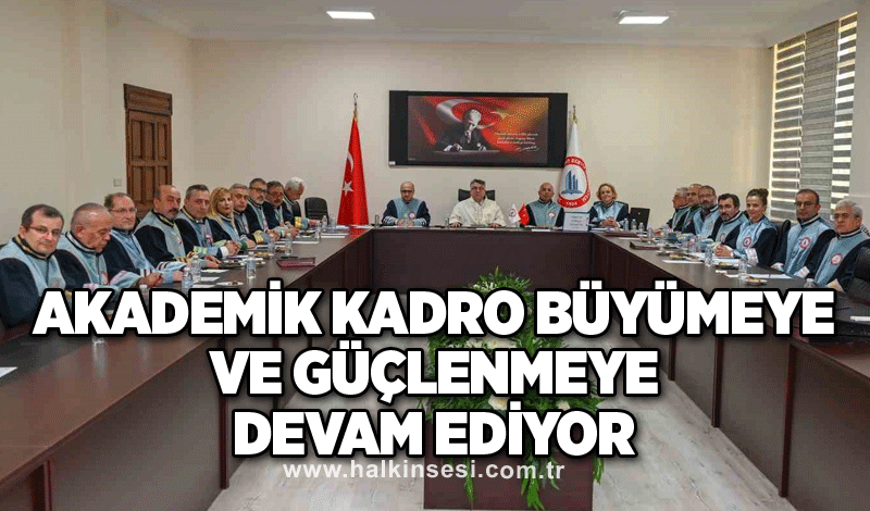 BEUN’un akademik kadrosu büyümeye ve güçlenmeye devam ediyor