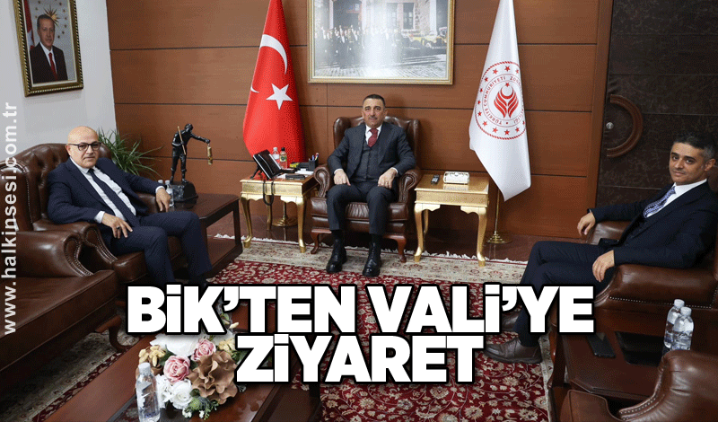 Basın İlan Kurumu’ndan Vali’ye ziyaret