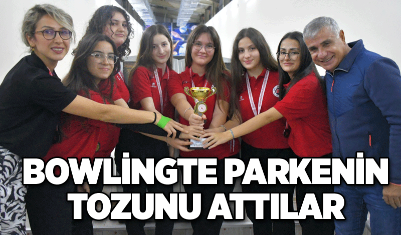 Bowlingte parkenin tozunu attılar