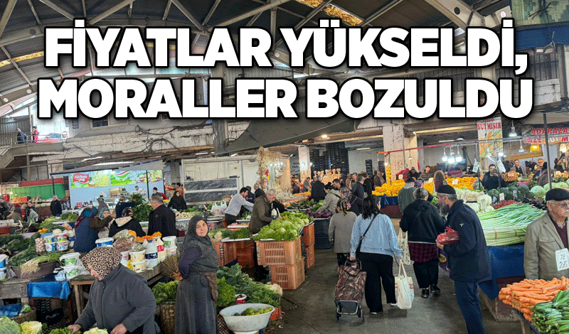 Fiyatlar yükseldi, moraller bozuldu