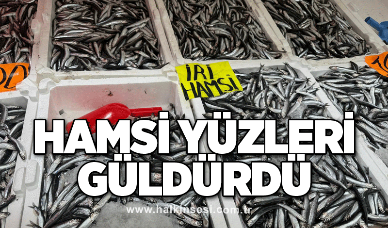 Hamsi yüzleri güldürdü