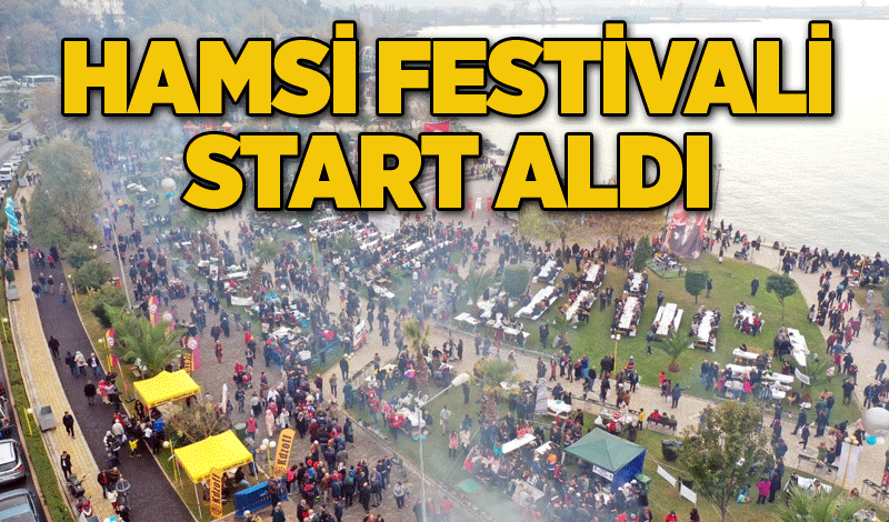 Hamsi festivali start aldı