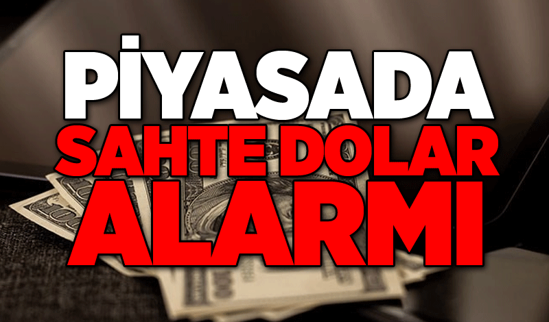 Piyasada sahte dolar alarmı verildi