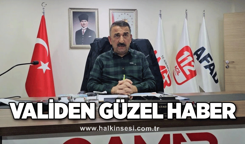 Validen güzel haber