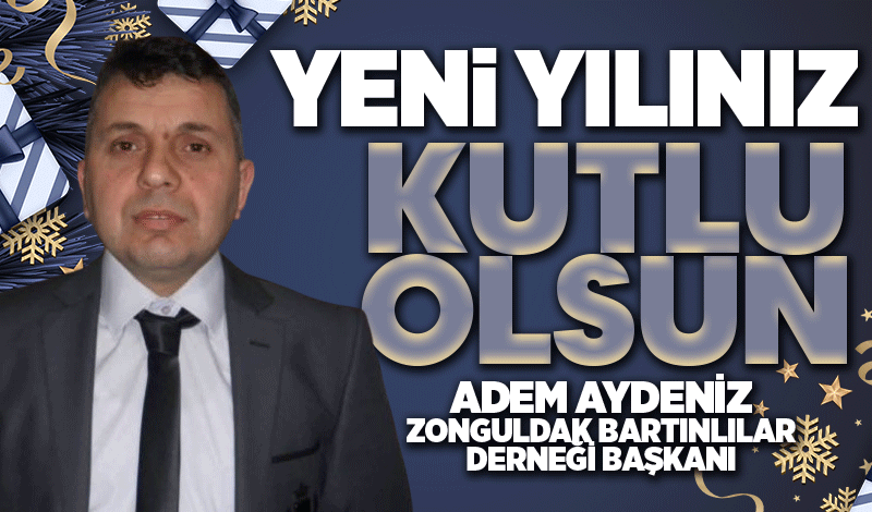 Adem AYDENİZ Yeni Yılı Kutladı