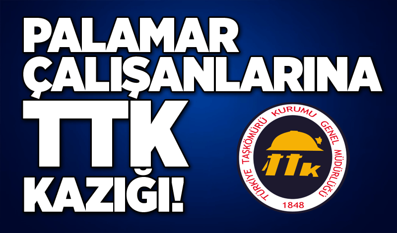 Palamar çalışanlarına TTK kazığı!