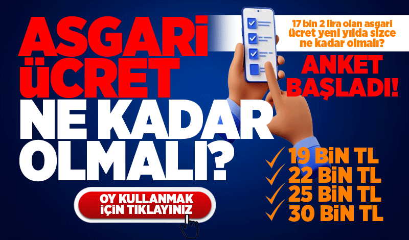 Asgari ücret ne kadar olmalı?