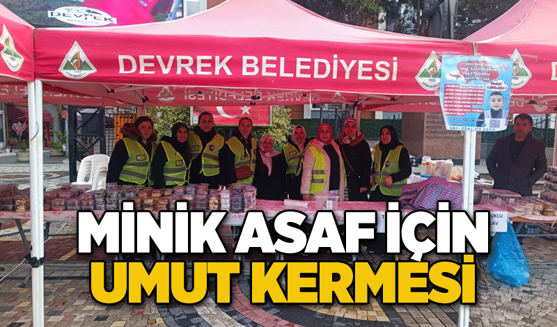 Minik Asaf için umut kermesi