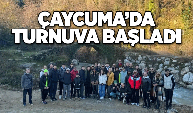 Çaycuma’da turnuva başladı