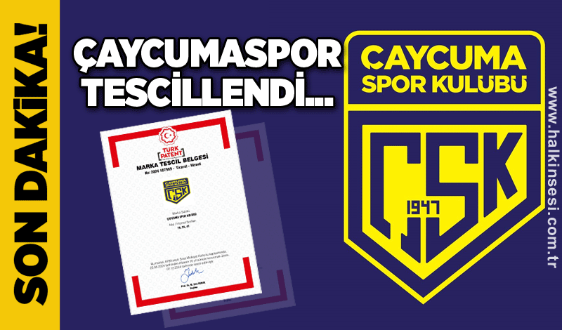 Çaycumaspor tescillendi...