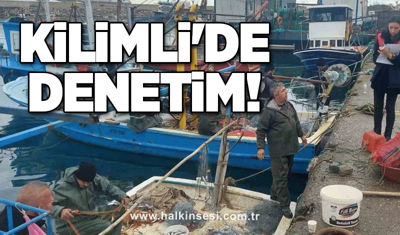 Kilimli'de denetim!