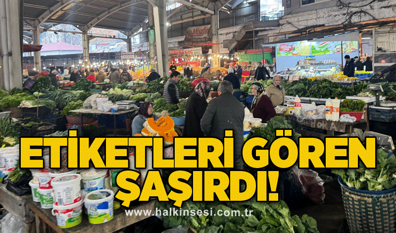 Etiketleri gören şaşırdı!