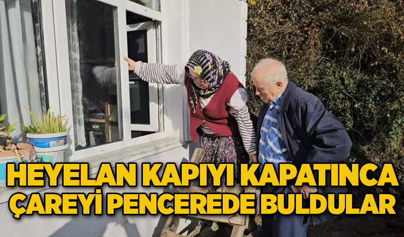 Heyelan çilesi: Pencere basamak oldu