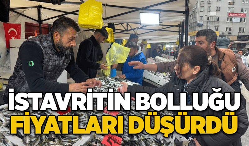 İstavritin bolluğu fiyatları düşürdü